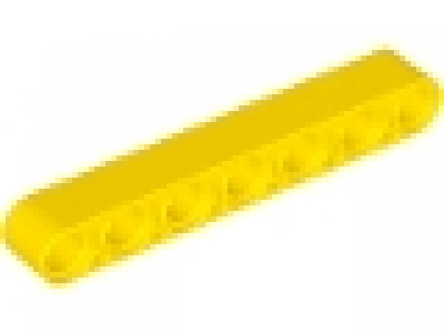 Lego Liftarm  1x7 gelb neu