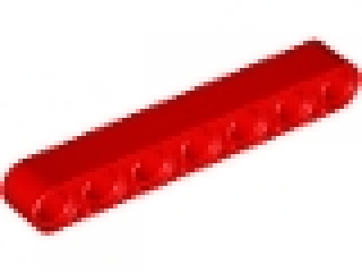 Lego Liftarm  1x7 rot