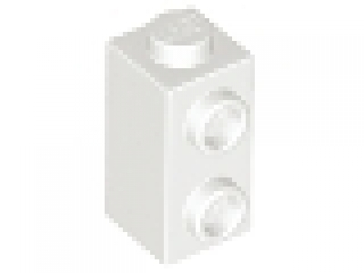 LEGO Stein, Modified 1 x 1 x 1 2/3 with Studs on Side weiß 32952, neu