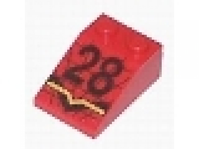 3 x 2 Dachstein mit rot ( 28 )