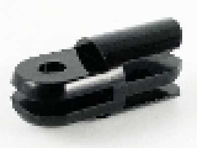 Lego Arm- o. Gelenkstück mit 2 und 3 Fingern, 3612 schwarz