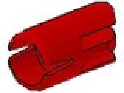 Lego Arm- o. Gelenkstück mit Kugelansatz und 3 Fingern, 3613 rot