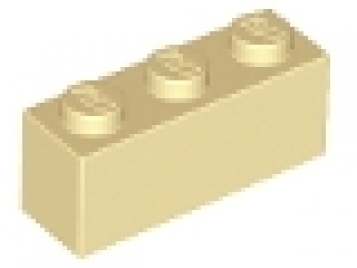 Stein 1x3 tan / beige neu