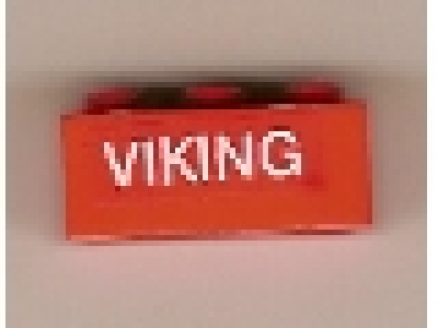 1 x 3 Stein rot 3622pb019 "VIKING"