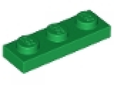 Platte 1x3 grün, neu