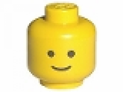 LEGO Schnäppchen 10 x Minifig Kopf gelb 3626ap01 ( standard )