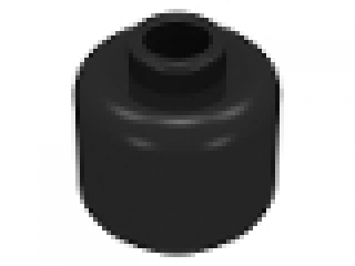 Minifig Kopf schwarz
