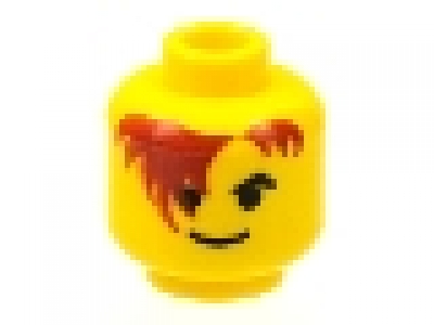 Minifig Kopf gelb 3626bp7a