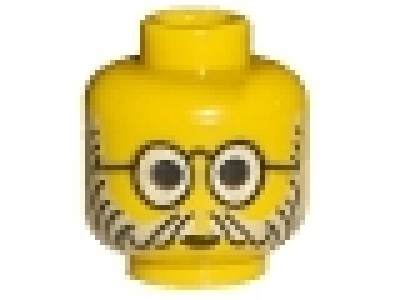 Minifig Kopf gelb 3626bpa1