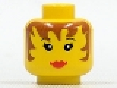 Minifig Kopf gelb 3626bpa6