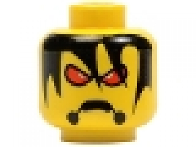 Minifig Kopf gelb 3626bpb0092