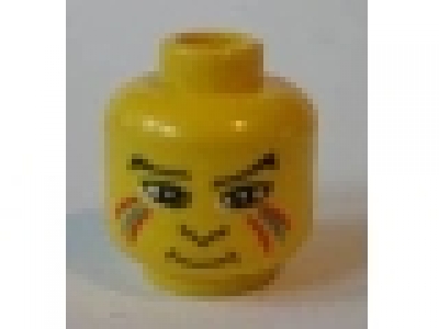 Minifig Kopf gelb 3626bpx58