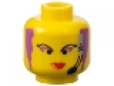 Minifig Kopf gelb 3626bpx86