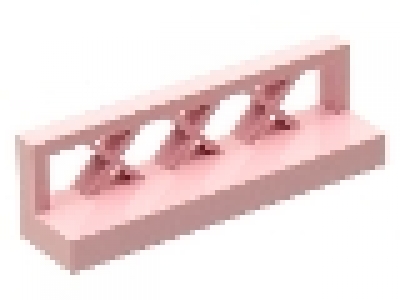 Zaun 1x4x1 pink 3633