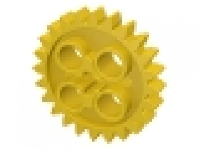 Lego Technic Zahnrad 24 Zähne gelb