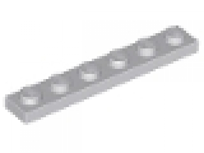 Platte 1x6 neues hellgrau neu