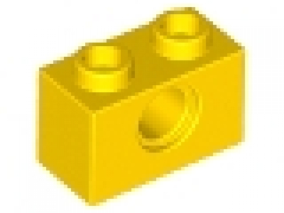Schnäppchen 50 x Technikstein 1x2 gelb