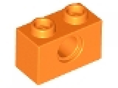 Technikstein 1x2 orange