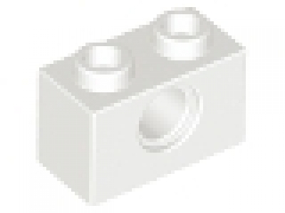 Lego Schnäppchen 50 x Technikstein 1x2 weiß