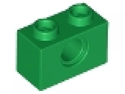 Technikstein 1x2 grün