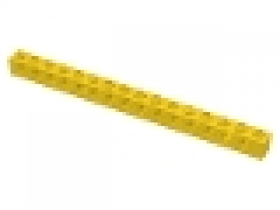 Lego Technik Lochbalken 1x16x1 gelb