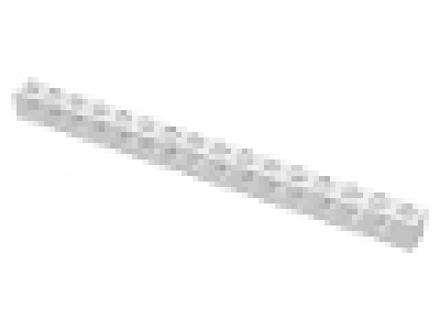 Lego Technik Lochbalken 1x16x1 weiß