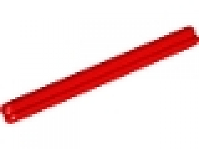 Lego Technic Achse 6 lang rot