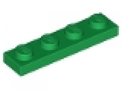 Platte 1x4 grün, neu