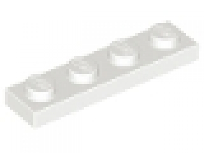 Platte 1x4 weiß 3710 neu