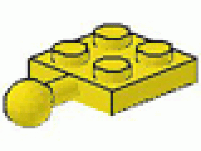 Vaterkupplung 3731 gelb 2 x 2