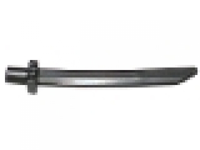 Minifigure, Weapon Sword Blade with Bar, Square Crossguard, pearl dunkelgrau