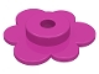 Blume, dunkel pink, 3742