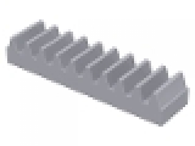 Lego Zahnstangengetriebe 3743 neues hellgrau 1 x 4