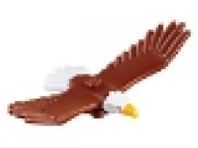 Eagle with Yellow Beak, White Head and Tail Feathers Pattern, 37543pb01