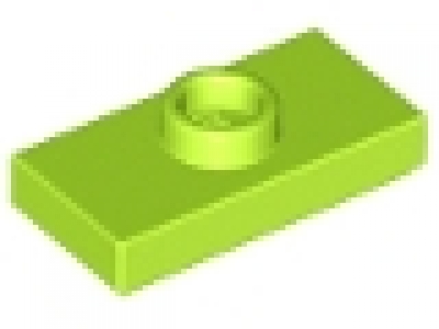 Fliese mit Knopf Konverterplatte 3794 lime neu