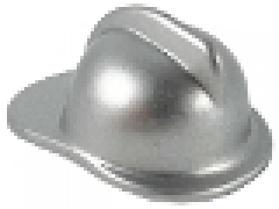 Feuerwehrhelm 3834 chrom silber