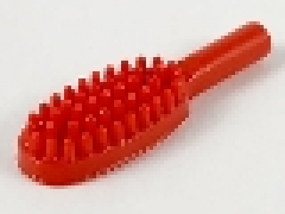 Haarbürste- Bürste rot