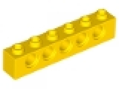 Technikstein 1x6 gelb