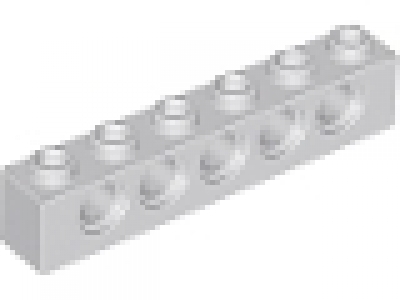 Technikstein 1x6 neues hellgrau neu