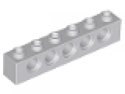 Technikstein 1x6 neues hellgrau