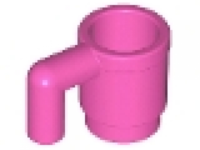 Lego Tasse 3899 dunkelpink