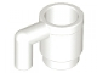 Lego Tasse 3899 weiß, neu