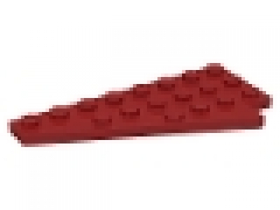 Flügel (links) 4x8 dunkelrot