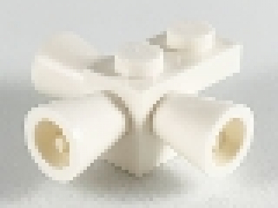3 fach Megaphon 3963 weiß