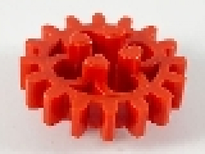 Lego Technic Zahnrad 16 Zähne rot