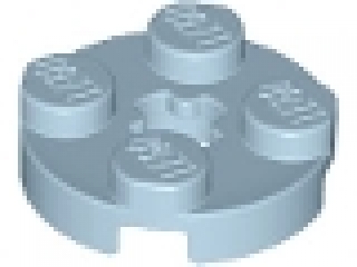 Rundplatte 4032 sandblau 2 x 2 x 0,33