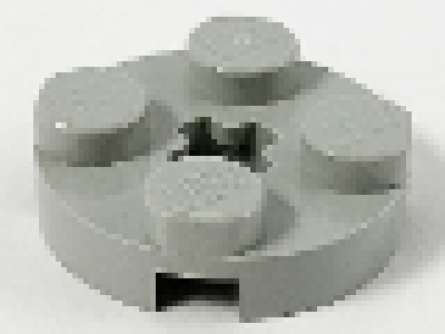 Rundplatte 4032 altes hellgrau 2 x 2 x 0,33