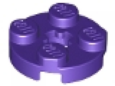 Rundplatte 4032 lila 2 x 2 x 0,33