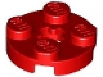 Rundplatte 4032 rot 2 x 2 x 0,33 neu