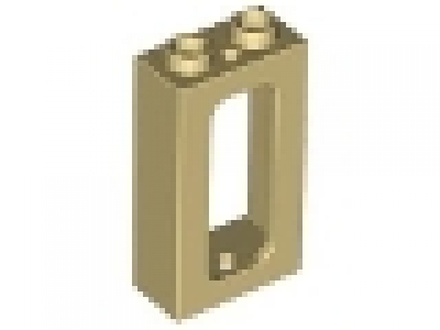 Zugfenster tan 1 x 2 x 3 ohne Glas